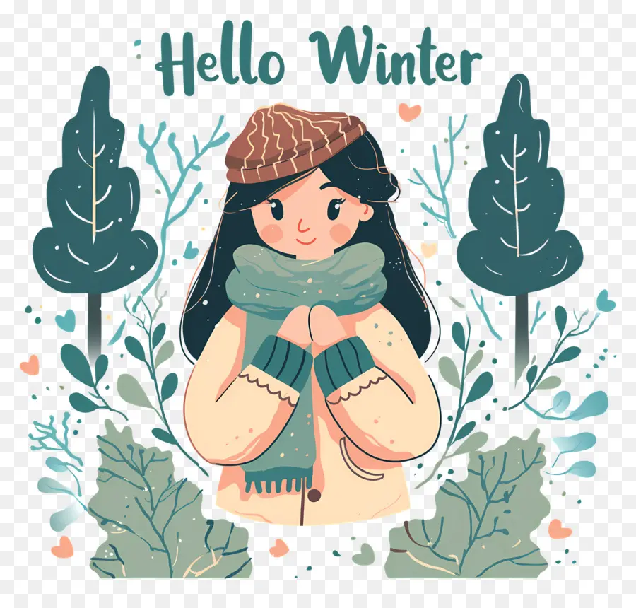 Bonjour L'hiver，Hiver PNG