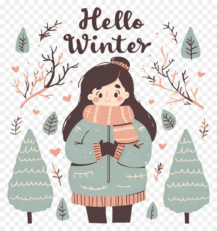 Bonjour L'hiver，Hiver PNG