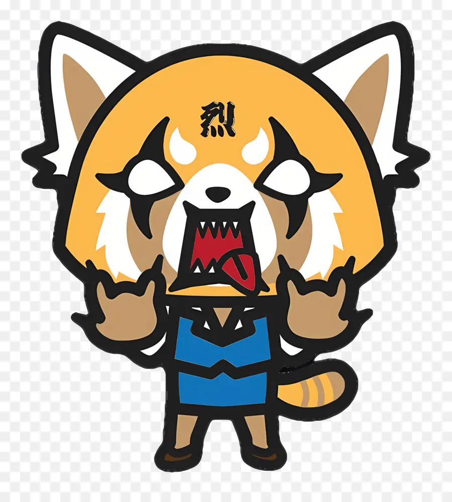 Retsuko，Personnage Aggretsuko PNG