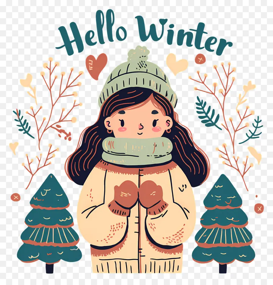 Bonjour L'hiver，Hiver PNG