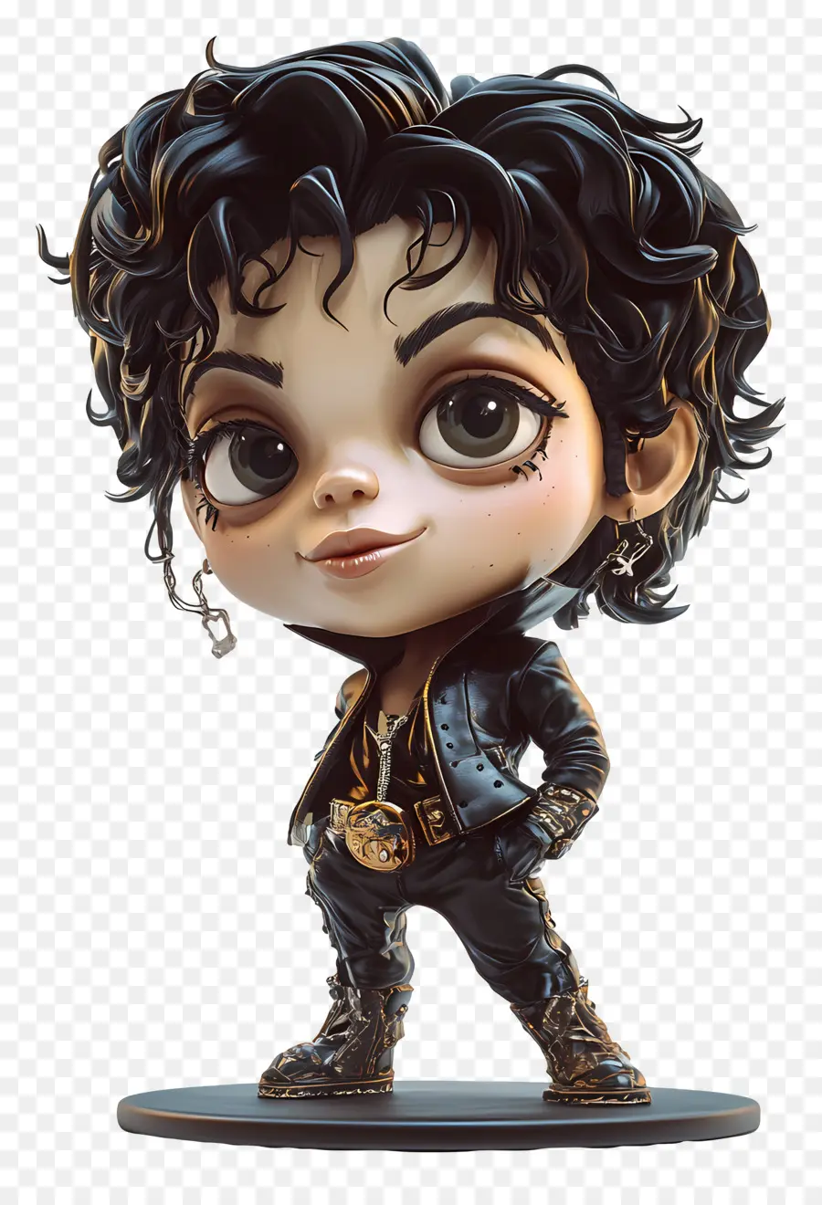 Michael Jackson，Personnage Chibi PNG