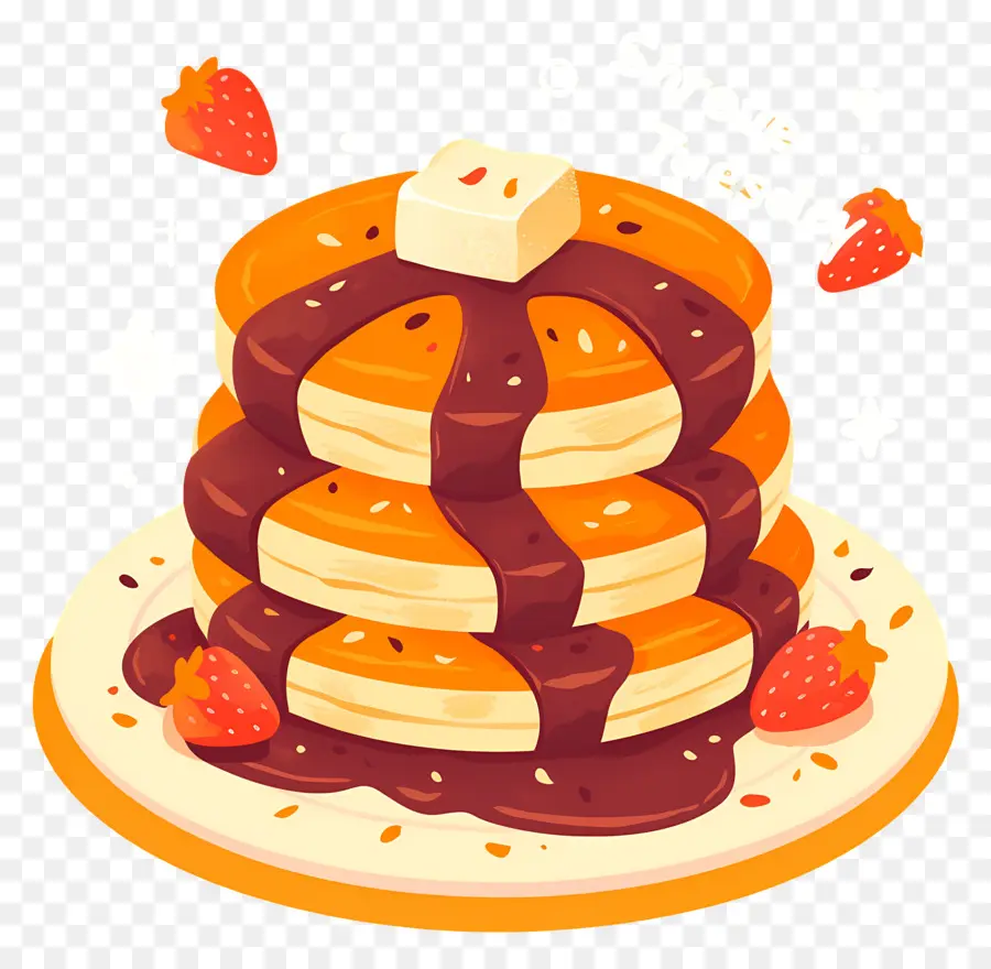 Mardi Gras，Crêpes Au Sirop De Chocolat PNG