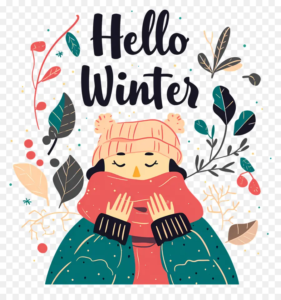 Bonjour L'hiver，Hiver PNG