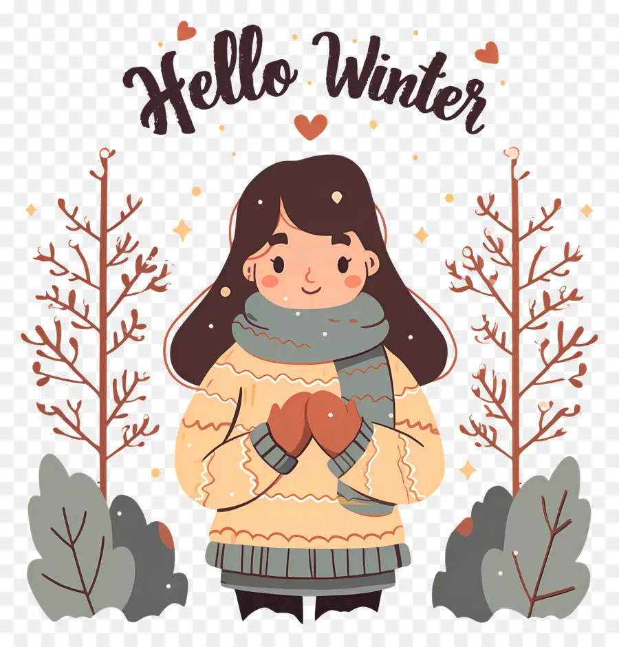 Bonjour L'hiver，Hiver PNG