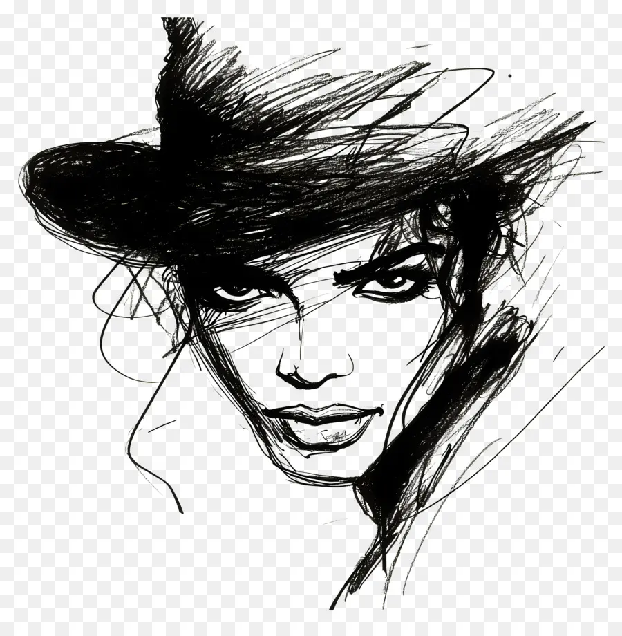 Michael Jackson，Portrait De Croquis PNG