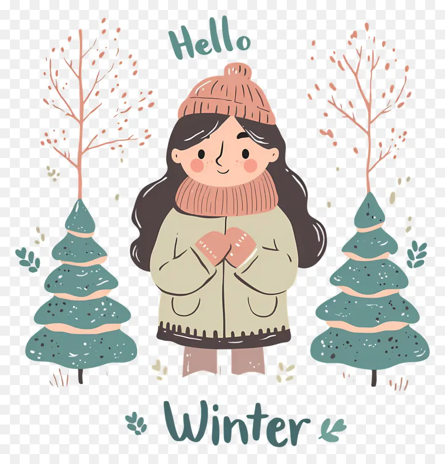 Bonjour L'hiver，Hiver PNG