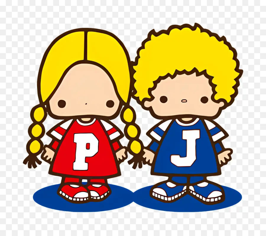 Patty Jimmy，Personnages De Dessins Animés P Et J PNG