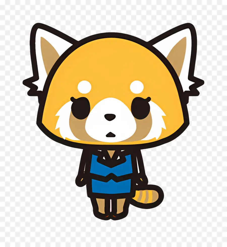 Retsuko，Personnage Animal De Dessin Animé PNG