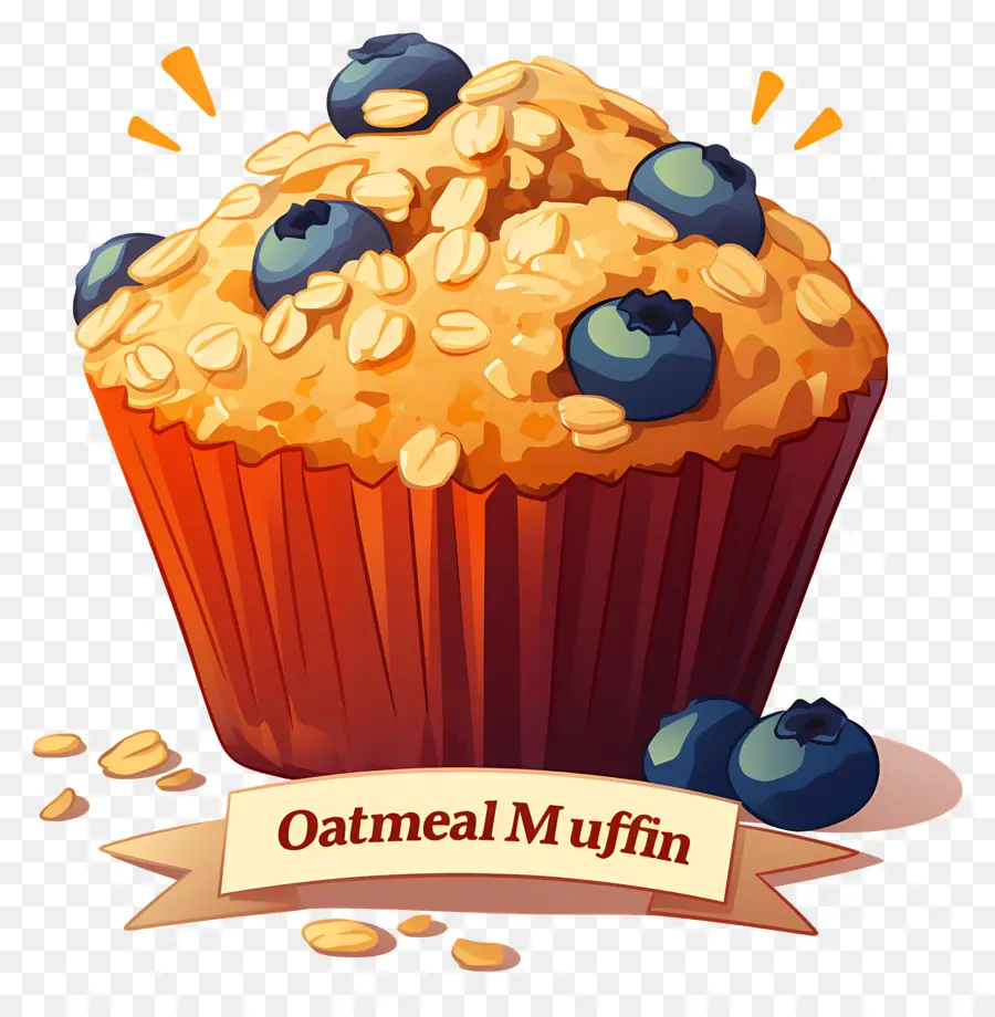 Journée Nationale Des Muffins à L'avoine，Muffins à L'avoine PNG