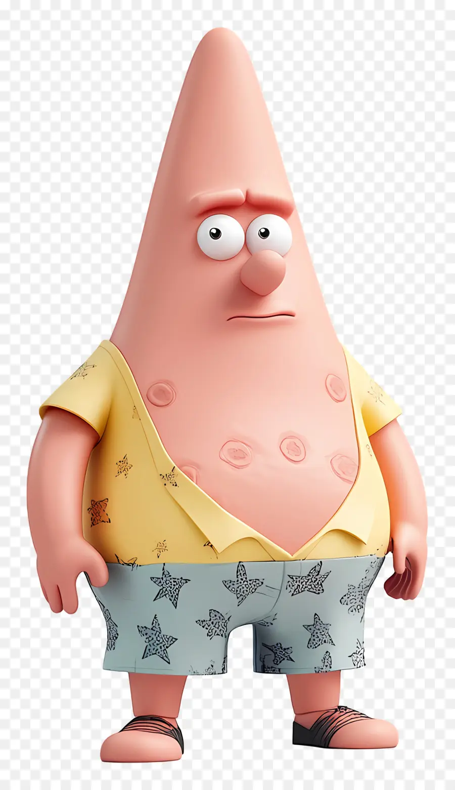 Patrick Étoile，Caractère étoile De Mer Rose PNG