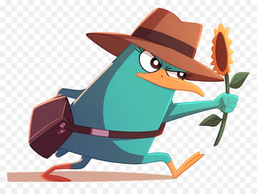 Perry L'ornithorynque，Détective Ornithorynque PNG