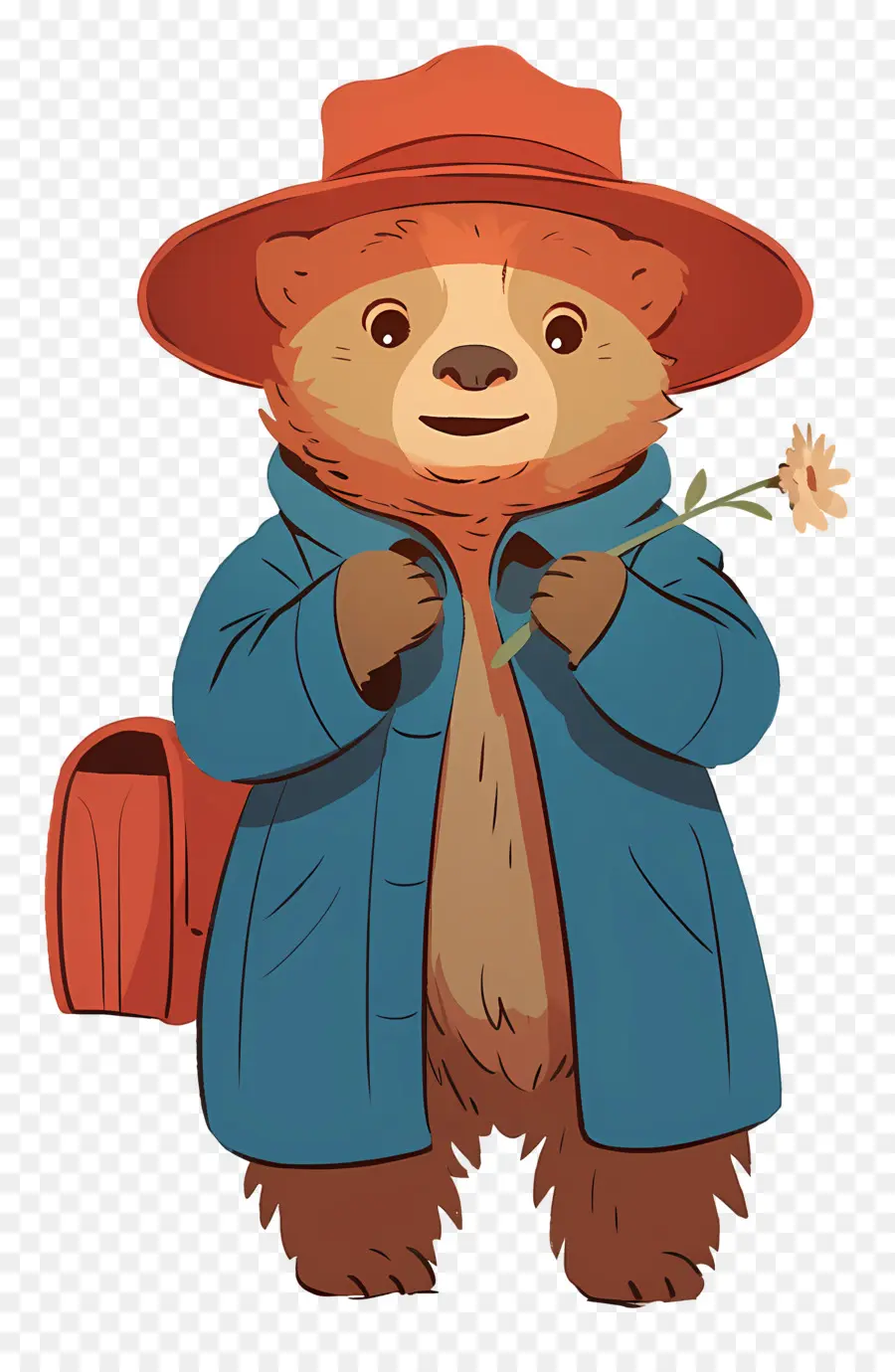 Paddington，Ours Avec Tournesol PNG