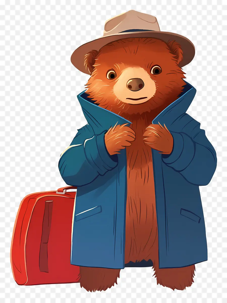 Paddington，Ours Avec Tasse PNG