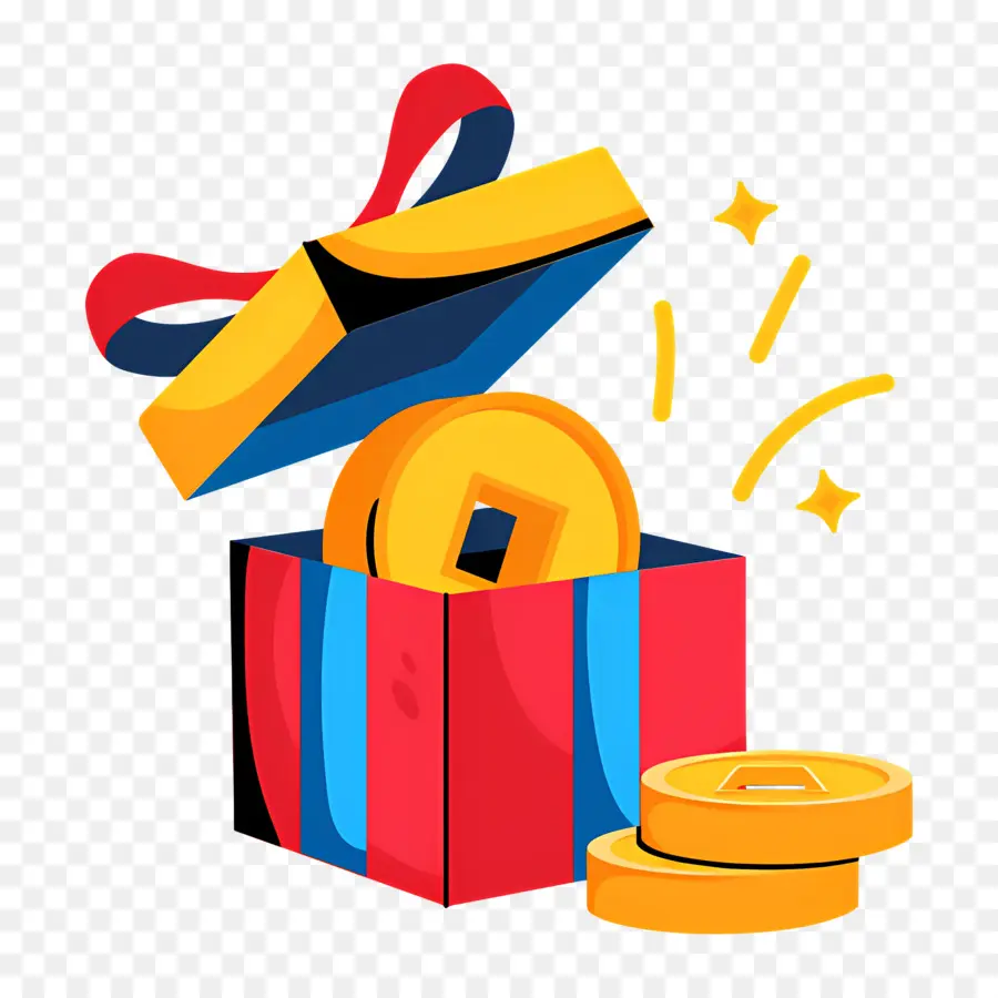 Cadeaux Du Nouvel An，Coffret Cadeau PNG