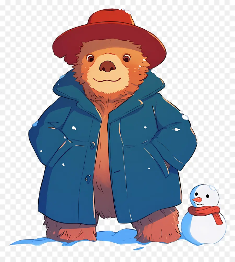 Paddington，Ours Avec Sandwich PNG