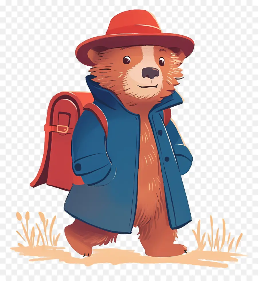 Paddington，Ours Avec Sac à Dos PNG