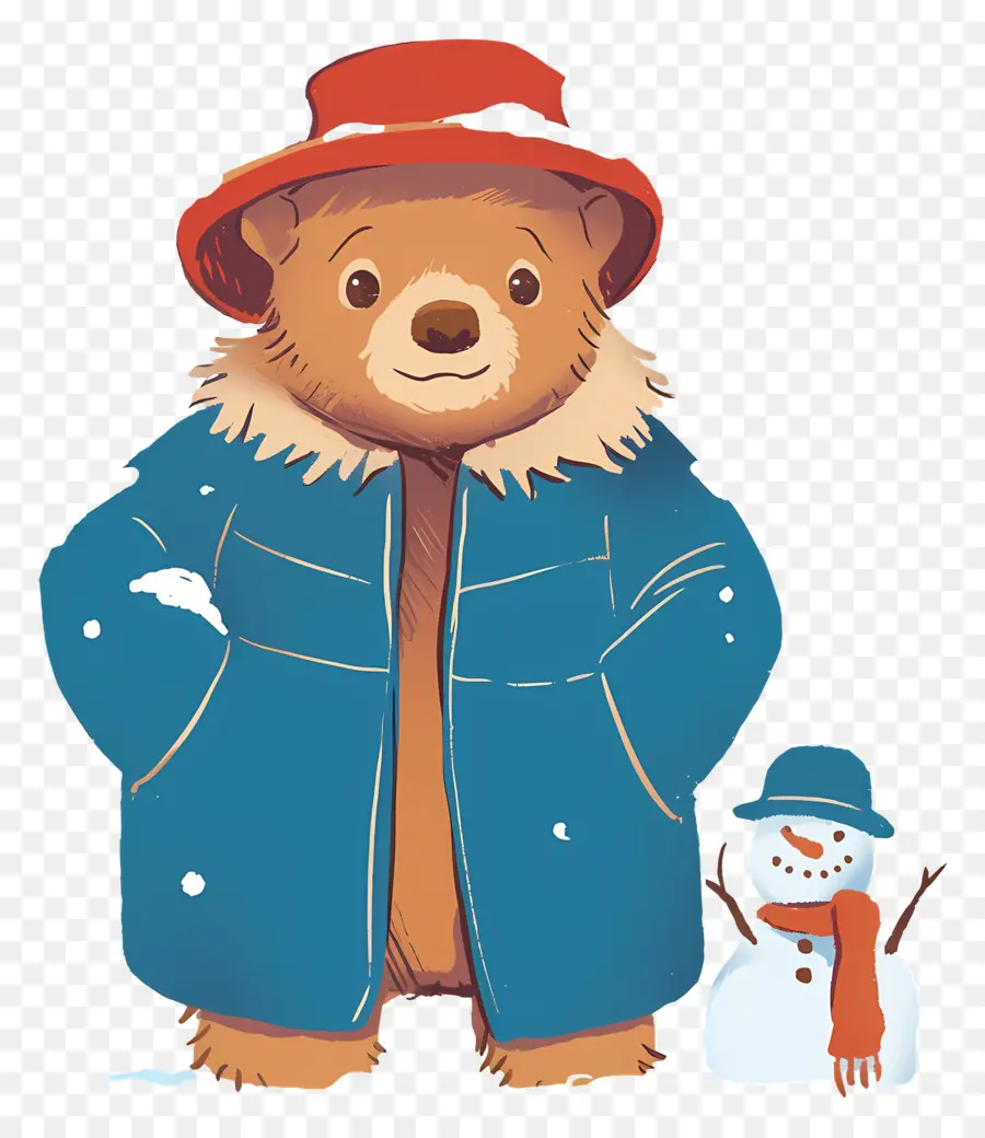 Paddington，Ours En Manteau Bleu PNG