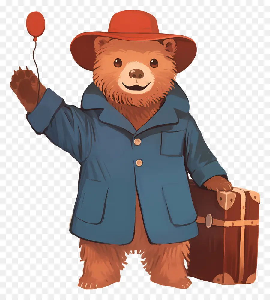 Paddington，Ours Avec Sac à Dos PNG