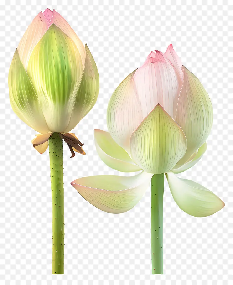 Fleurs De Lotus，Épanouissement PNG