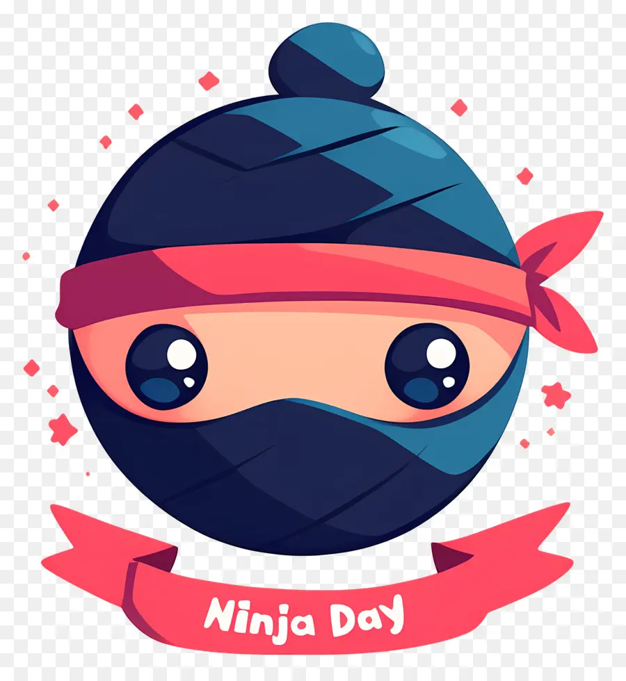 Journée Ninja，Visage Mignon De Ninja PNG