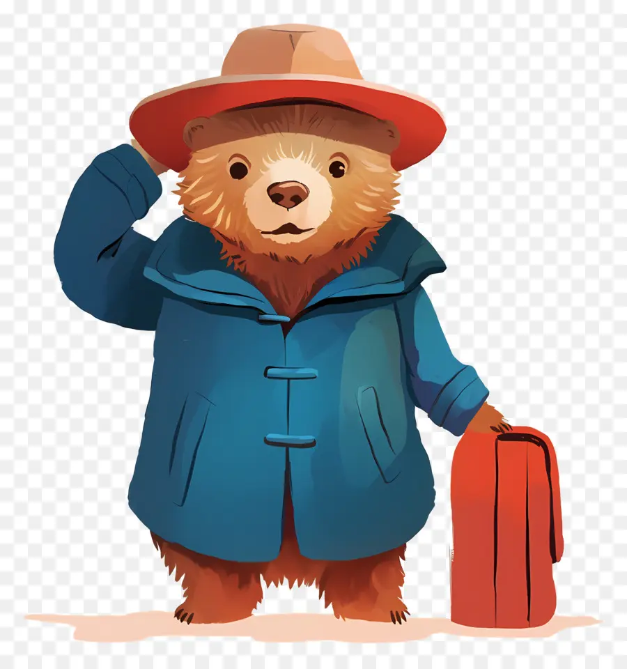 Paddington，Ours Avec Tasse PNG