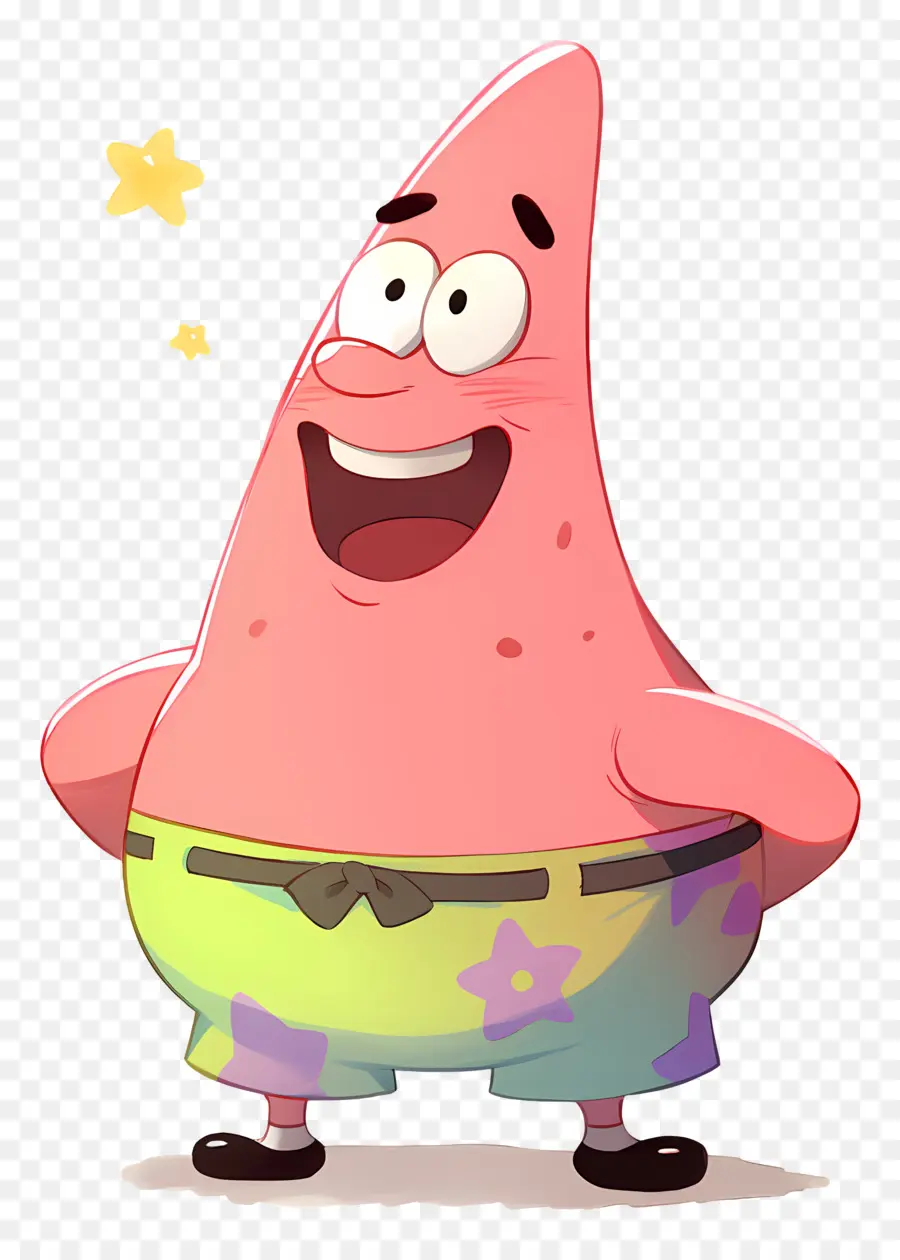 Patrick Étoile，Étoile De Mer De Dessin Animé PNG