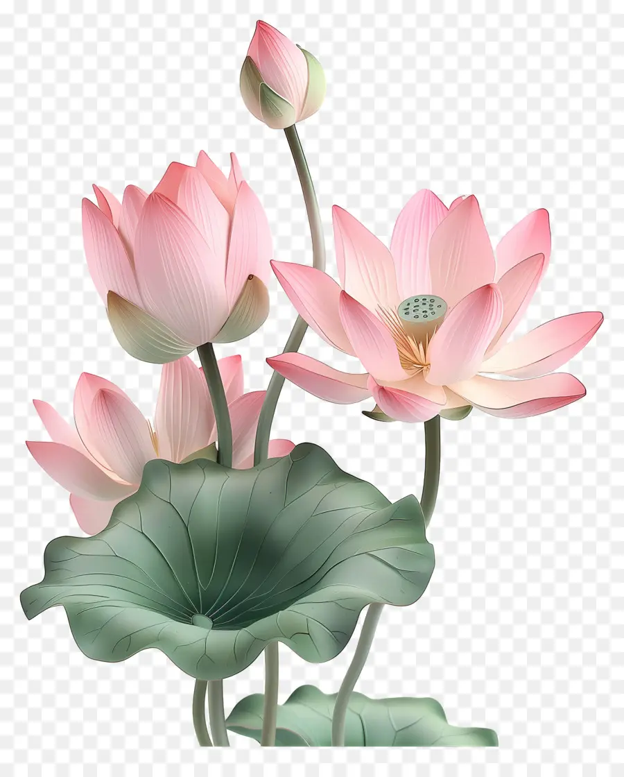 Fleurs De Lotus，Fleur De Lotus PNG