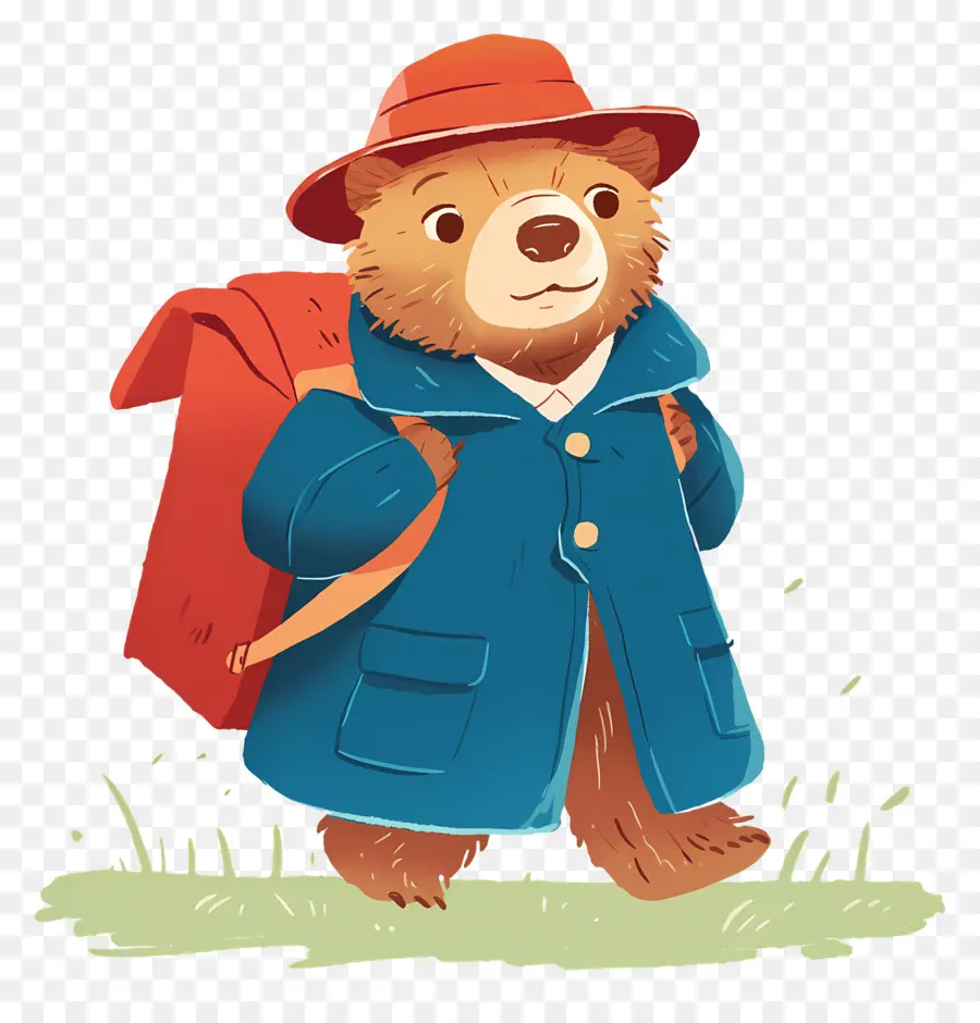 Paddington，Ours Avec Sac à Dos PNG