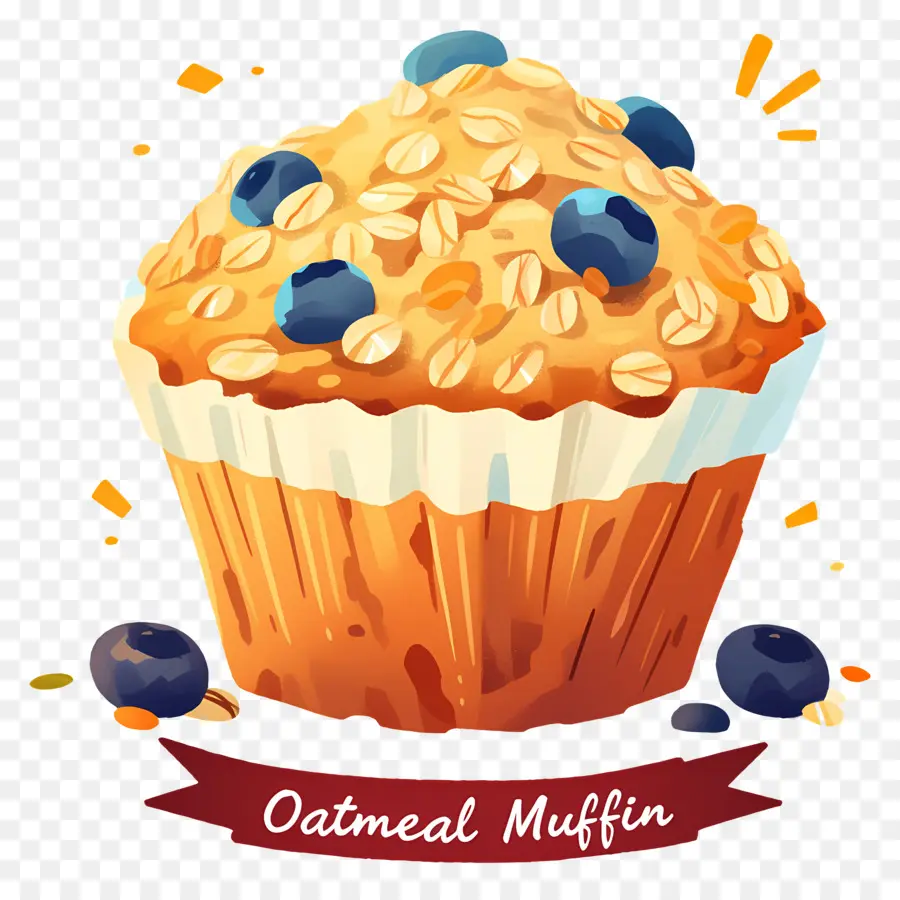 Journée Nationale Des Muffins à L'avoine，Muffins à L'avoine PNG