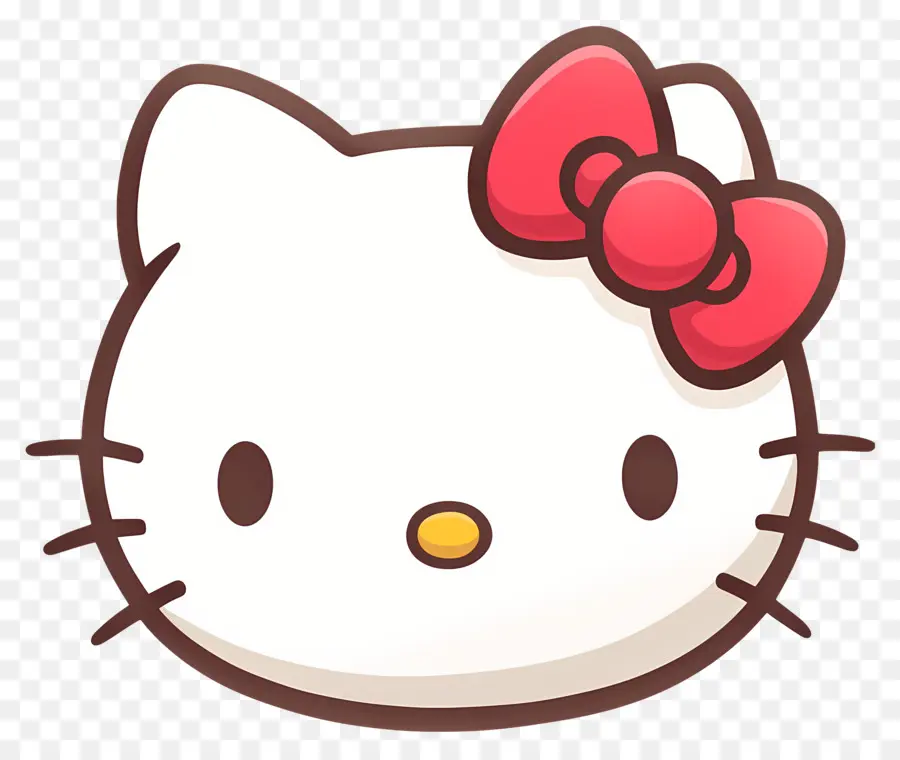 Bonjour Kitty Visage，Bonjour Kitty PNG