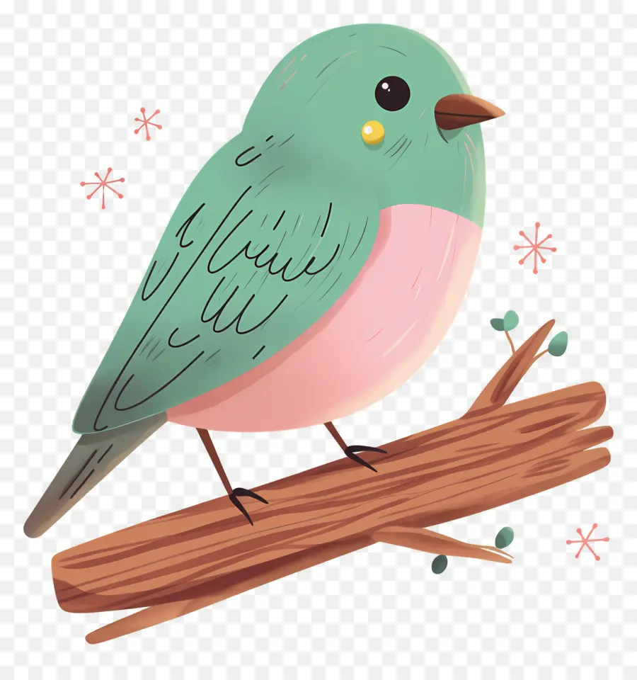 Oiseau Kawaii，Oiseau Mignon PNG