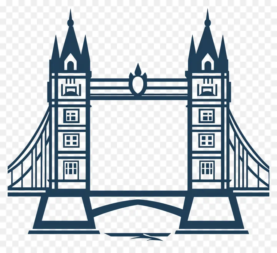 Pont De La Tour De Londres，Illustration Du Pont PNG