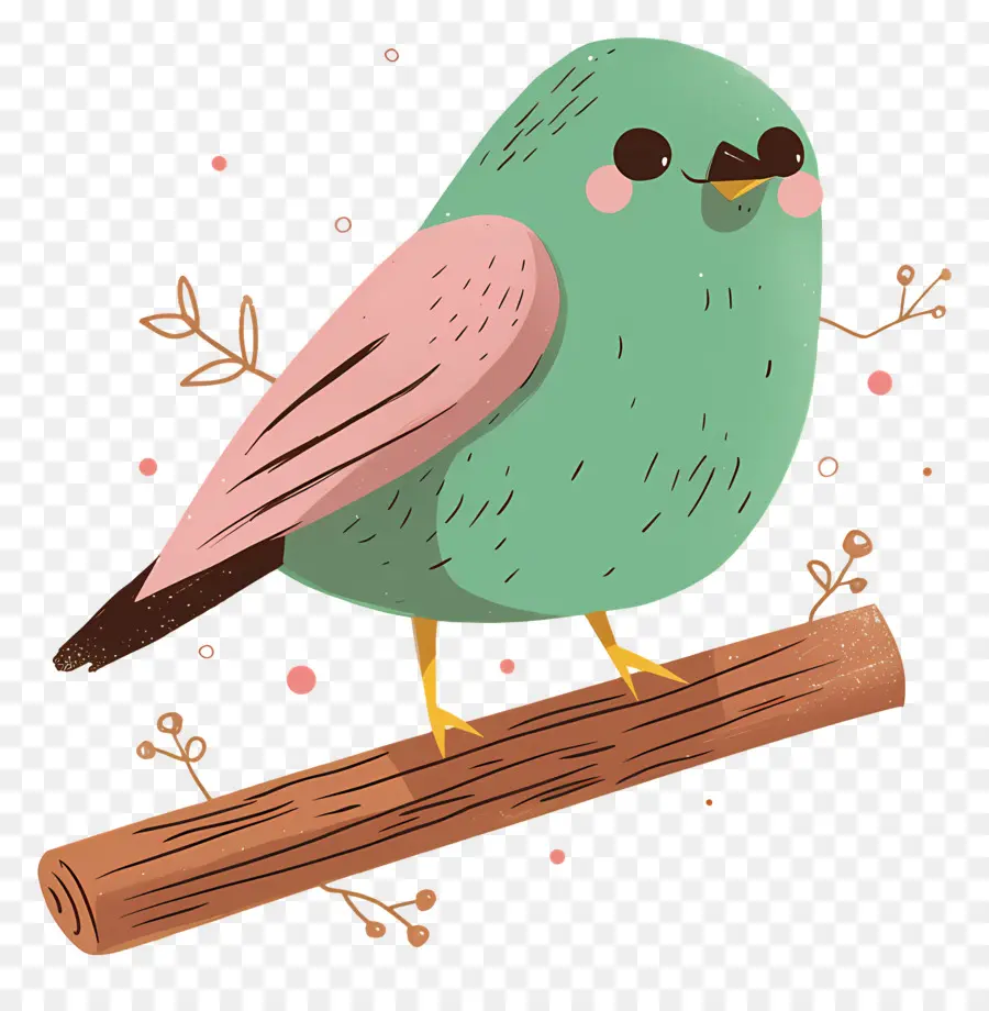 Oiseau Kawaii，Oiseau Mignon PNG