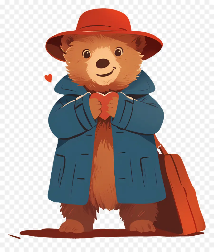 Paddington，Ours Avec Sac à Dos PNG