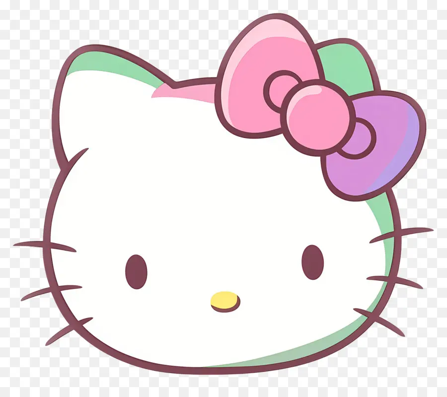 Bonjour Kitty Visage，Bonjour Kitty PNG