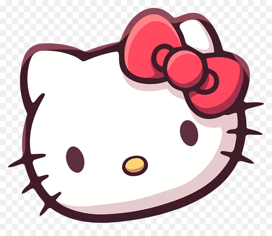 Bonjour Kitty Visage，Bonjour Kitty PNG