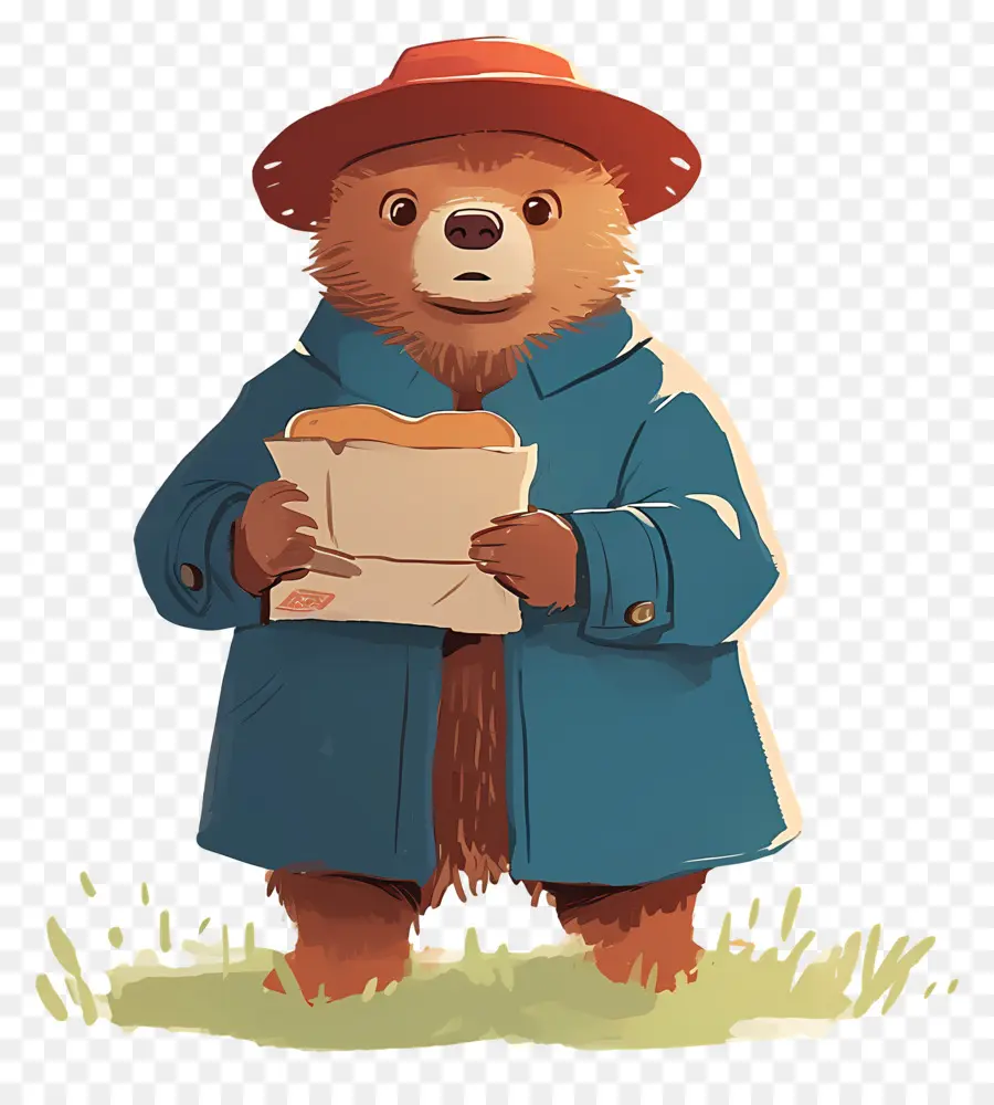 Paddington，Ours Avec Sandwich PNG