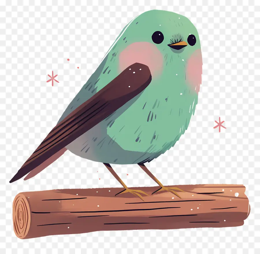 Oiseau Kawaii，Oiseau Mignon PNG