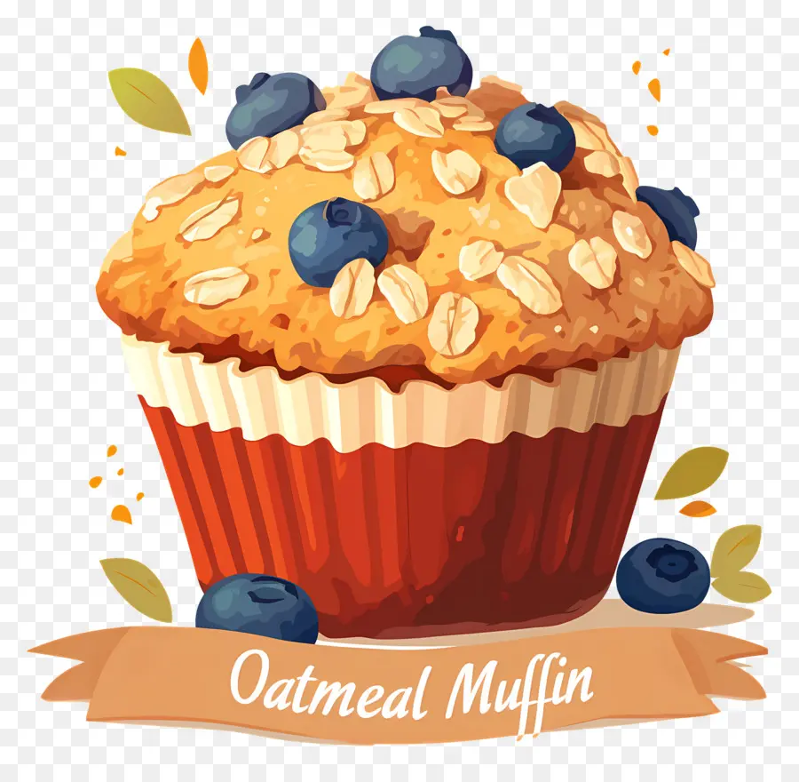 Journée Nationale Des Muffins à L'avoine，Muffins à L'avoine PNG