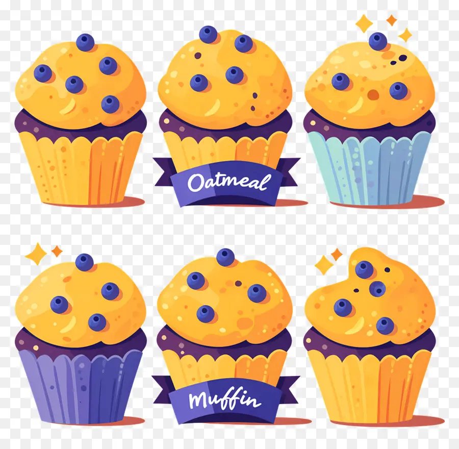 Journée Nationale Des Muffins à L'avoine，Muffins à L'avoine PNG