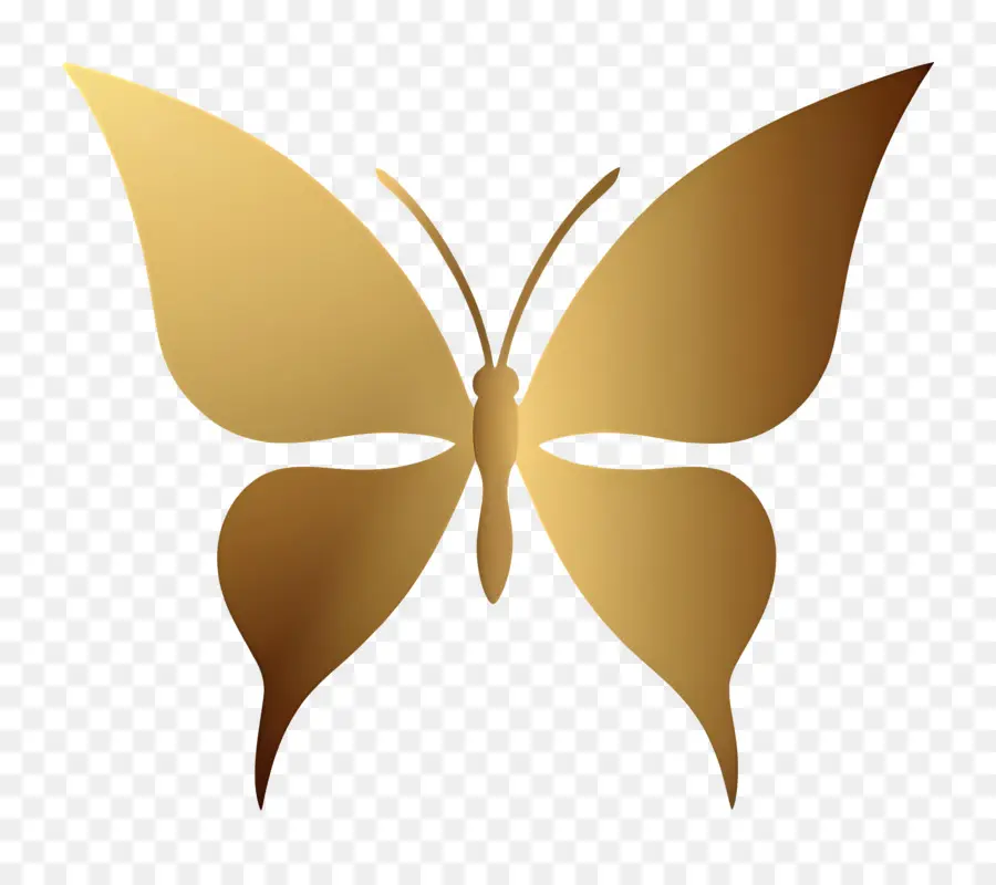 Logo Papillon，Papillon Jaune PNG