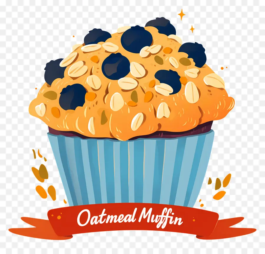 Journée Nationale Des Muffins à L'avoine，Muffins à L'avoine PNG