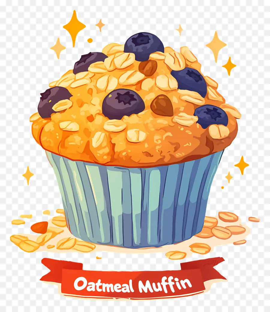 Journée Nationale Des Muffins à L'avoine，Muffins à L'avoine PNG