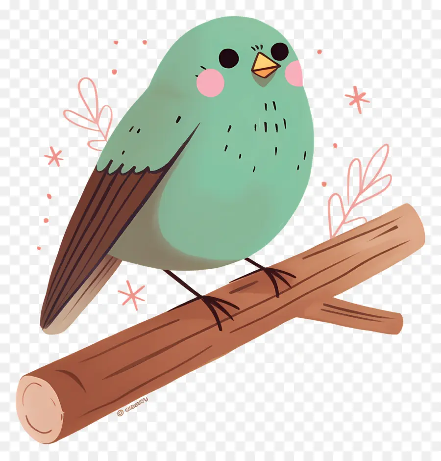 Oiseau Kawaii，Oiseau Mignon PNG