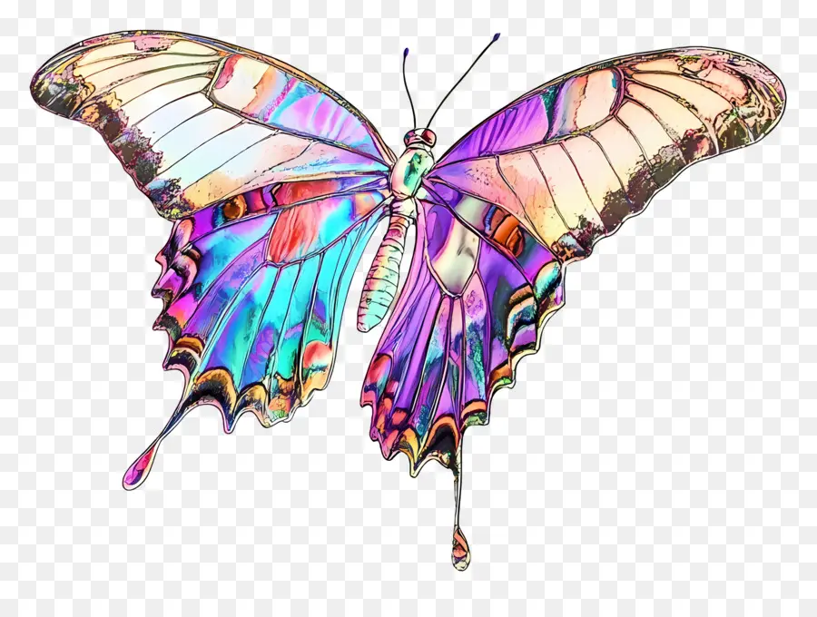 Papillon Arc En Ciel，Papillons PNG