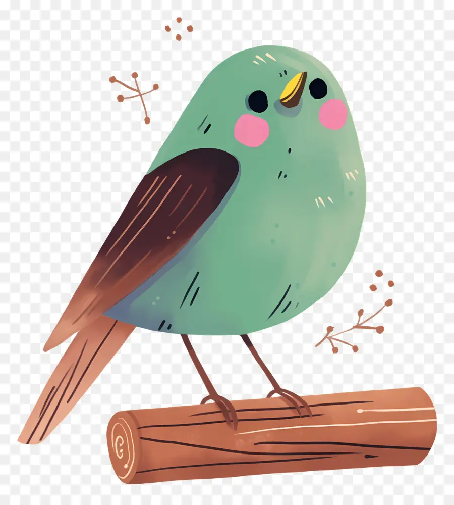 Oiseau Kawaii，Oiseau Mignon PNG