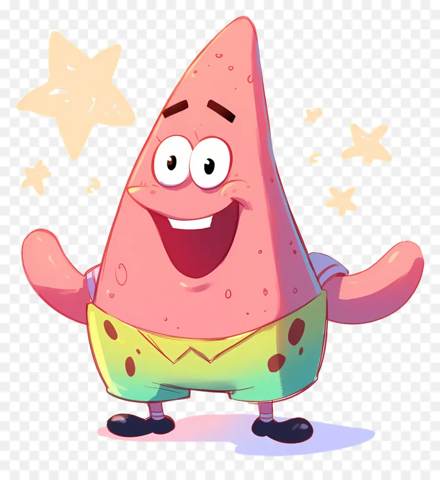 Patrick Étoile，Étoile De Mer De Dessin Animé PNG