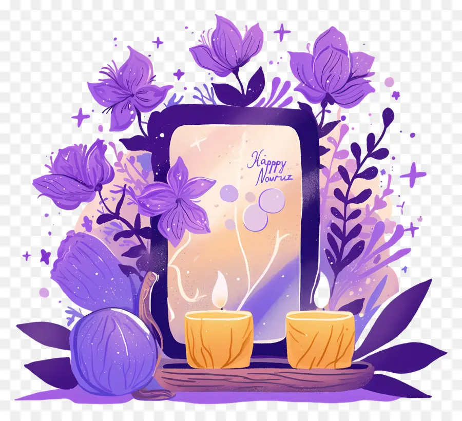 Joyeux Norouz，Fleurs PNG