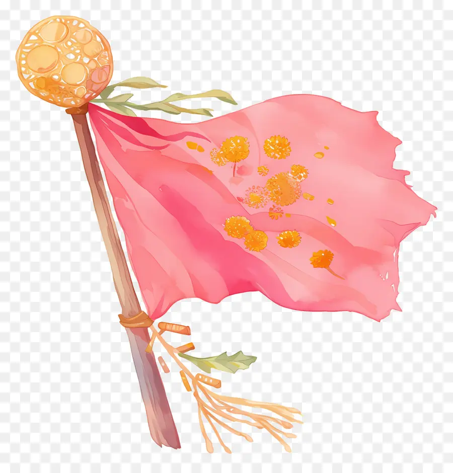 Drapeau Rose，Drapeau PNG