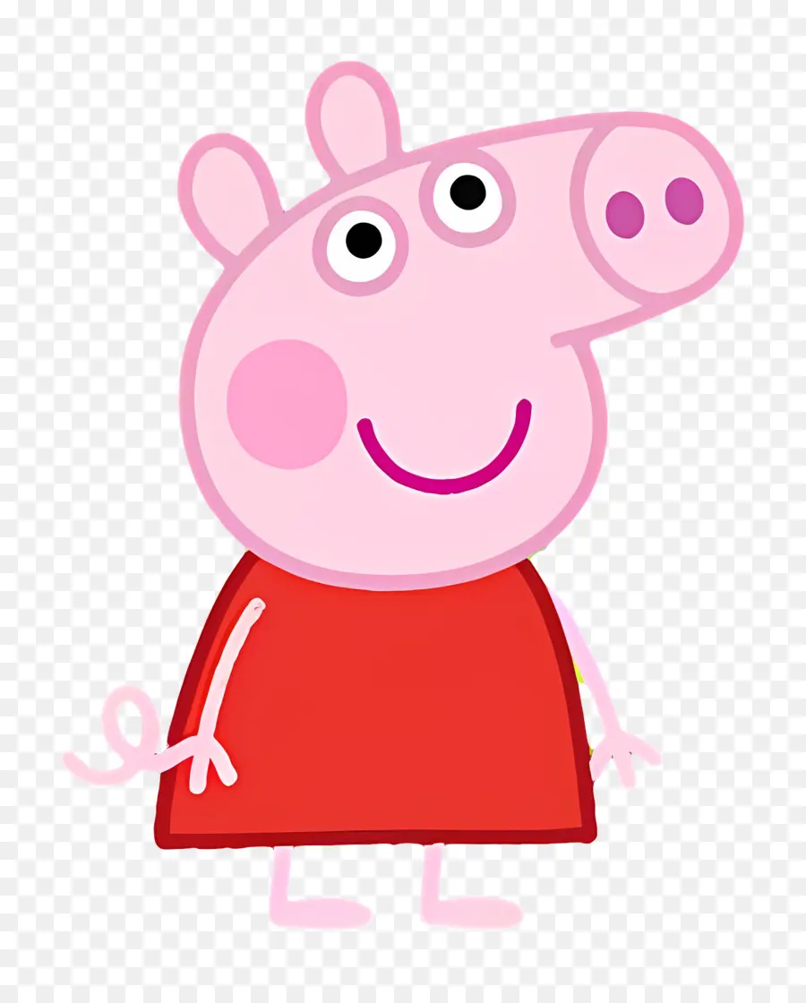 Cochon Peppa，Personnage De Cochon De Dessin Animé PNG